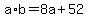 a%2Ab=8a%2B52