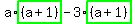 a%2Ahighlight_green%28%28a%2B1%29%29-3%2Ahighlight_green%28%28a%2B1%29%29
