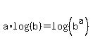 a%2Alog%28%28b%29%29=log%28%28b%5Ea%29%29