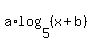 a%2Alog%285%2C%28x%2Bb%29%29