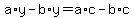 a%2Ay-b%2Ay+=+a%2Ac-b%2Ac