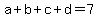 a%2Bb%2Bc%2Bd=7