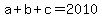 a%2Bb%2Bc=2010