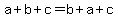 a%2Bb%2Bc=b%2Ba%2Bc