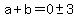 a%2Bb=0+%2B-+3