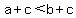 a%2Bc%3Cb%2Bc