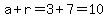 a%2Br=3%2B7=10