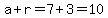 a%2Br=7%2B3=10