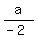 a%2F%28-2%29