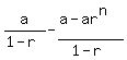 a%2F%281-r%29++-+%28a-ar%5En%29%2F%281-r%29%29