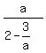 a%2F%282-3%2Fa%29