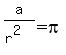 a%2F%28r%5E2%29+=+pi