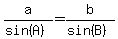 a%2F%28sin%28A%29%29+=+b%2F%28sin%28B%29%29