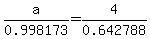 a%2F0.998173=4%2F0.642788