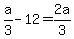a%2F3-12=2a%2F3