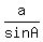 a%2Fsin+A