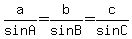a%2FsinA=b%2FsinB=c%2FsinC