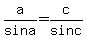 a%2Fsina=c%2Fsinc