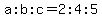 a%3Ab%3Ac=2%3A4%3A5