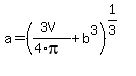 a=%28%283V%29%2F%284%2Api%29%2Bb%5E3%29%5E%281%2F3%29