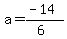 a=%28-14%29%2F%286%29