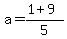 a=%281%2B9%29%2F5