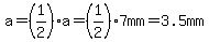 a=%281%2F2%29a=%281%2F2%297mm=3.5mm