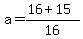 a=%2816%2B15%29%2F16