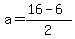 a=%2816-6%29%2F2