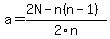a=%282N-n%28n-1%29%29%2F2n