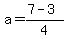 a=%287-3%29%2F4
