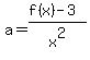 a=%28f%28x%29-3%29%2Fx%5E2