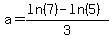 a=%28ln%287%29-ln%285%29%29%2F3