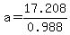 a=+17.208%2F0.988