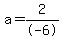 a=+2%2F-6