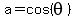a=+cos%28theta%29