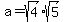 a=+sqrt%284%29%2Asqrt%285%29