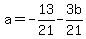 a=-13%2F21-3b%2F21