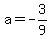 a=-3%2F9