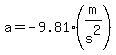 a=-9.81%28m%2Fs%5E2%29