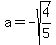 a=-sqrt%284%2F5%29