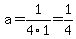 a=1%2F4%2F1=1%2F4