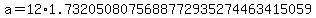 a=12%2A1.7320508075688772935274463415059