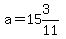 a=15%263%2F11
