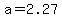 a=2.27