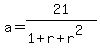 a=21%2F%281%2Br%2Br%5E2%29