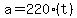 a=220%28t%29