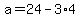 a=24-3%2A4