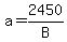 a=2450%2FB