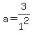 a=3%2F1%5E2